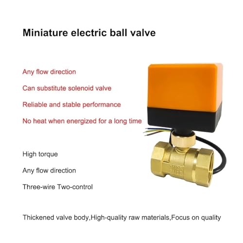 Électrovanne de chauffage sol 2 voies en laiton durable