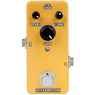 Delay pedals for electric guitar-- the compact design of the mini effector is convenient for guitarists to carry, to play anytime and anywhere, and to use it in various performance occasions. Guitar effects-- effect for electric guitar the compact de...