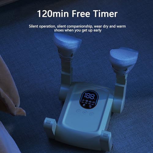 Secador Eléctrico Portátil para Calzado con Pantalla LED y Temporizador miniatura 6