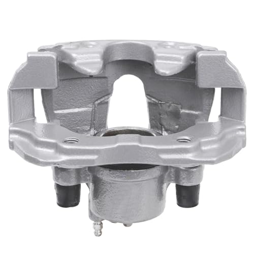 Image of Detroit Axle - Front Right Brake Caliper for 2013-2019 Ford C-Max Escape | Focus, Passenger Side Disc Brake Caliper with Bracket 2014 2015 2016 2017 2018 Replacement