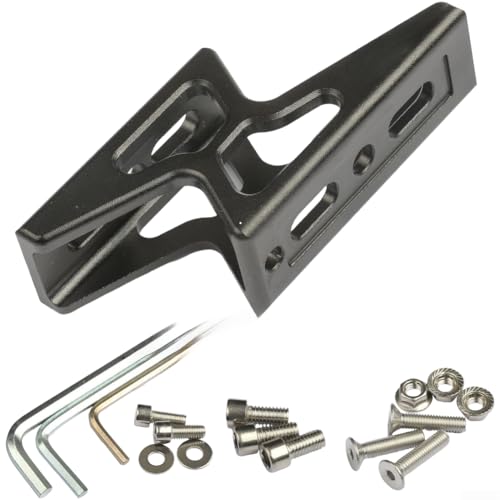 Support panier de vélo amovible léger pour cadres aluminium titane