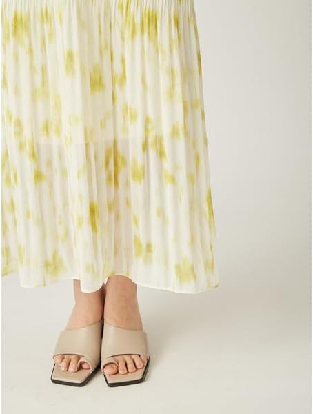 フレイ アイディー] ステンカラープリーツプリントワンピ FWFO251077  