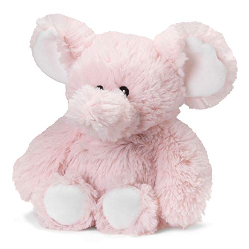 Intelex Warmies Microwavable French Lavender Scented Plush, Jr. Elephant, Pink, 6" X 2" X 4" #TOP28