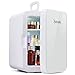 AstroAI Mini Kühlschrank, 10 Liter / 15 Dosen Fridge mit Kühl/Heizfunktion und AC/DC Stromversorgung, Tragbare Kosmetik Kühlschrank für Hautpflege, Lebensmittel, Milch, Büro und Reisen