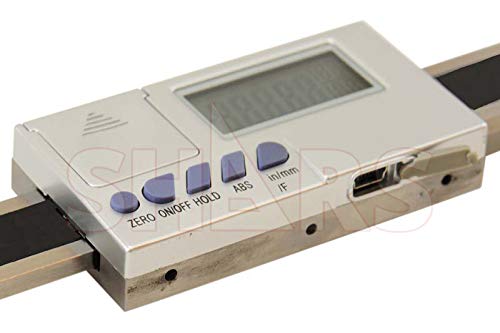 Shars Regla Digital Horizontal 12"/300mm LCD Grande miniatura 4