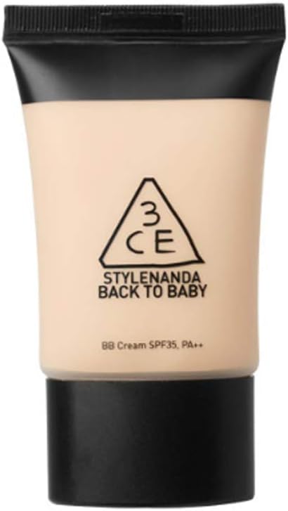 3CE BACK TO BABY BB CREAM SPF35/PA++ Korean Cosmetics #Dab1143