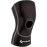 Mueller 59132 Ginocchiera a Gambaletto con Rotula Aperta, Unisex – Adulto, Nero, M