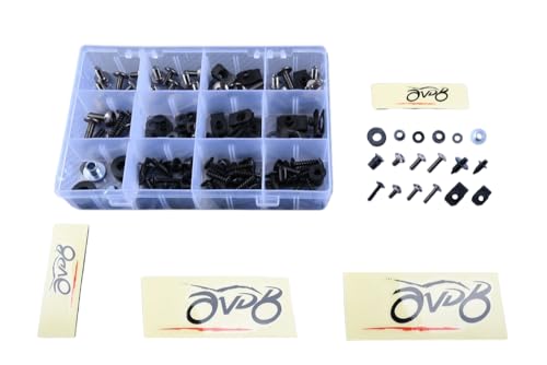 Kit de tornillos M5 y M6 para carenados de moto YAMAHA YZF-R1 2012-2014 color titanio