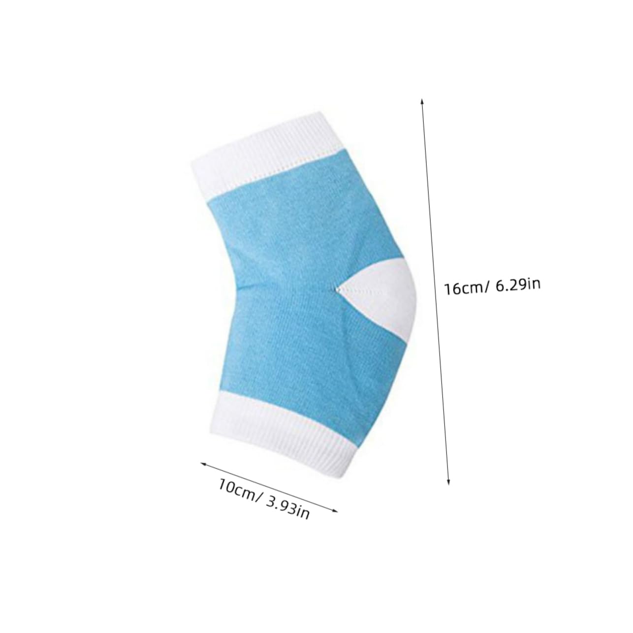 FRCOLOR Socks Moisturizing Gel Heel Socks Dry Cracked Skin Repair Comfort Open Toe One Size