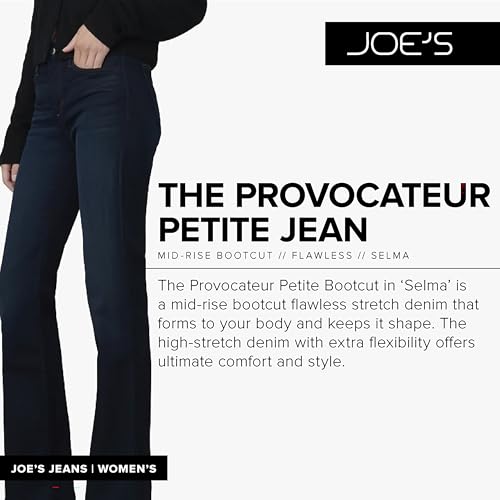 Image of Joe's Women's The Provocateur Petite Mid Rise Bootcut Jeans