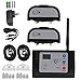 2in1 Wireless Electronic Pet Fence System for 1&2 Dogs Remote Control Waterproof Rechargeable Receiver Shock Training Collars Dogs,2dogs