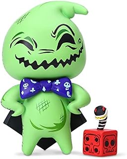 Enesco World of Miss Mindy Disney Villains Nightmare Before Christmas Oogie Boogie with Dice Figurine, 7 Inch, Greem