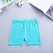 Girls' Basic Solid Soft Dance Shorts for Gymnastics Slim Fit Elastic Waist Fashion Stretch (Mint Green, 10-12 Years)