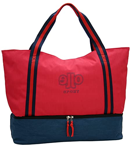 J.JONES - XXL Freizeittasche - Sporttasche - Badetasche - Damen Shopper mit Reißverschluss