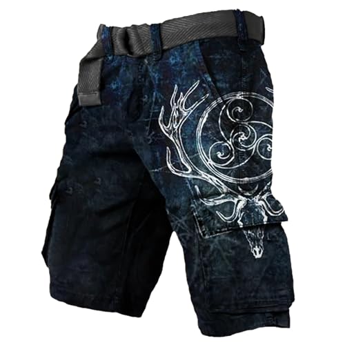 Pantalon cargo homme travail avec poches multiples style nordique