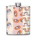 Produktbild Flachmann,Edelstahl-Flachmann Papaya Bending Outdoor Portable 304 Stainless Steel Leak-Proof Alcohol Whiskey Liquor Wine 7OZ Pot Hip Flask Travel Camping Flagon for Man Woman Flask Great Little Gift