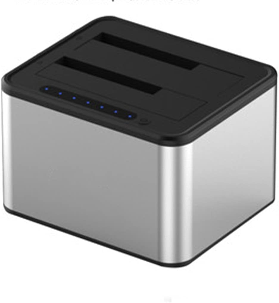 Aluminum 2.5"/3.5" Compatible 5GBPS HDD SSD External Case Enclosure Hard Drive HDD Docking Station 3.0 HDD Box