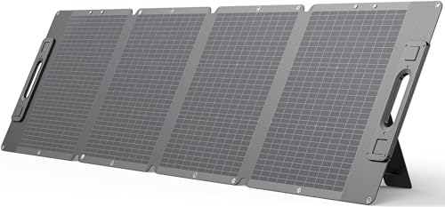 Dabbsson 210W Foldable Solar Panel, 23.4% Highly Efficient Solar Panel Made of Composite Layer Material for RV Camper Boat, IP67