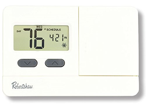 Robertshaw Rs3110 1 Heat/1 Cool Digital 5-2 Day Programmable Thermostat #TOP4