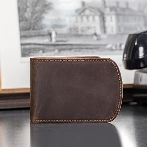 Polare Slim Curve Front Pocket RFID Blocking Italian Real Leather Bifold Wallet for Men2