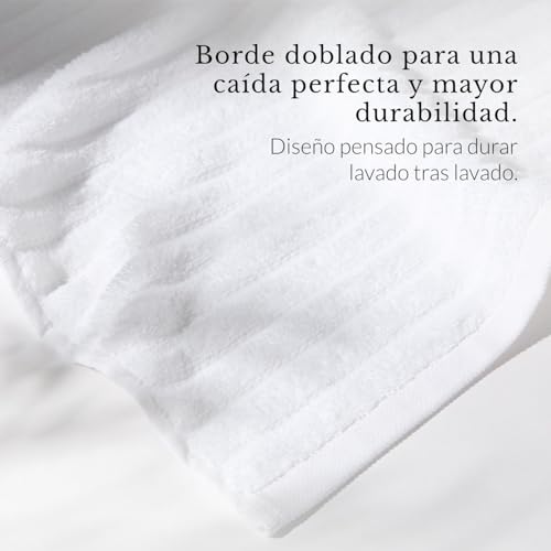 Juego de toallas de baño de algodón turco con suavidad extra y máxima absorción Meadow 6