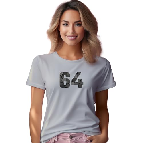 T-shirt 64 femme coupe confortable contre la chaleur estivale