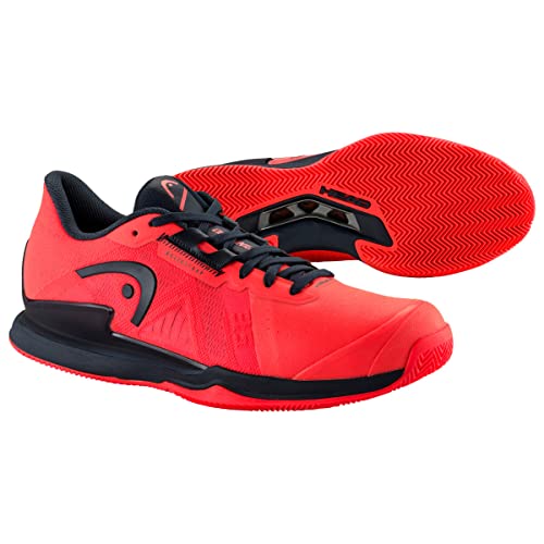 HEAD Sprint Pro 3.5 Clay Men Tennisschuh, Coral/Blueberry