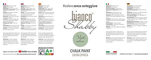 Kreidefarbe Bianco Shabby Verde Salvia Wasserbasis