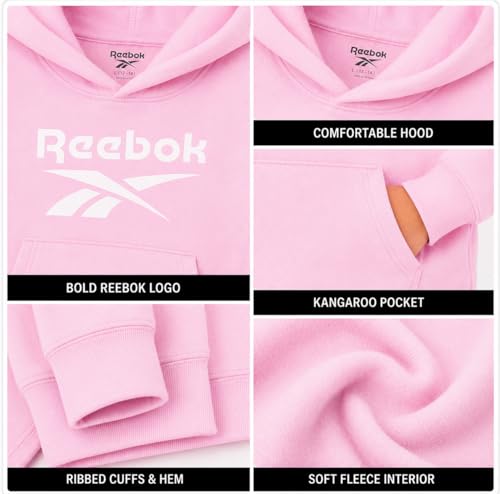 Sweat à capuche Reebok filles fini les pulls qui grattent - 5