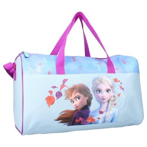 mybagstory - Bolsa de deporte - Frozen - Infantil - Colegio - Primaria - Infantil - Guardería - Guardería - Bolsa niña - Talla 40 cm - Asa regulable Cover