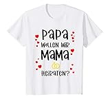 Kreativer Heiratsantrag mit Kind