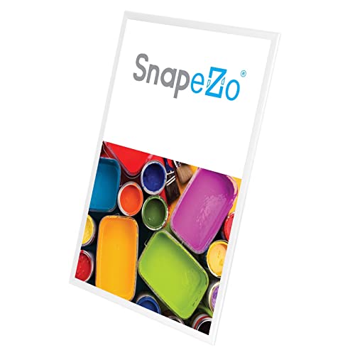 Snapezo Cornice Bianca 61x91 cm (Circa 61x91 cm)