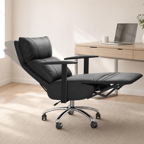 OKUP M30 170° Reclining Office Chair with Footrest and...