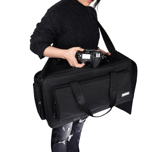 Bodyguard, Bolsa para cámara de Foto tamaño XXXL, Bolsa de Camara Grande, Bolsa para cámara de Fotos y Video, Bolsa Grande con división Interna Variable, 9 Compartimentos - imagen 7