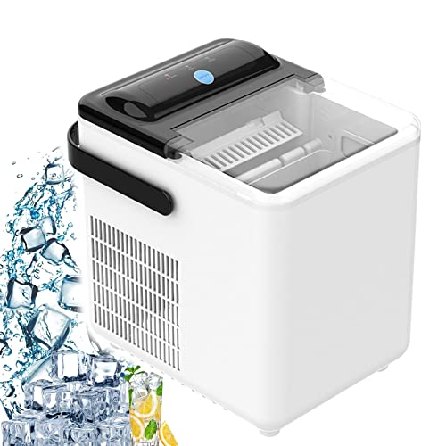 Bancada Para Fazer Gelo, 9 Cubos Prontos Em 6-8 Minutos, Com Autolimpeza, Capacidade: 12Kg/24H,220V