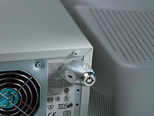 Kensington Desktop Microsaver Universal Computer Key Lock and Cable Security System (K62696)