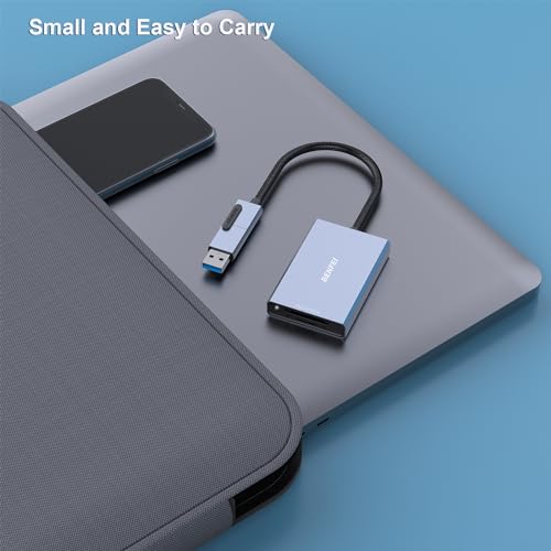 BENFEI SD 4.0 Card Reader, USB-C/USB-A 2-in-1 Memory Card