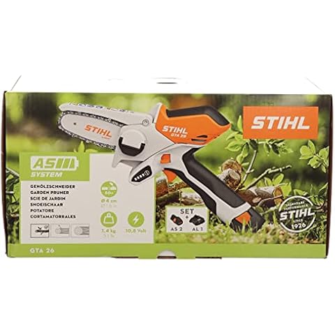 GRILLMER GTA 26 Cordless Wood Cutter Set with Battery Patio Cover