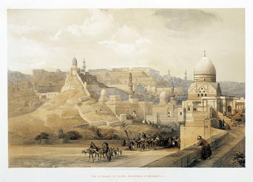 Affiches et impressions la Citadelle du Caire David Roberts, tableau décoration maison 60x90