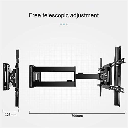 Support TV télescopique pour supprimer les reflets et optimiser les petits salons - 2