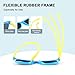 FEISEDY Kids Polarized Sunglasses Rubber Frame Children Sun Glasses UV400 Fashion Boys Girls Age 3-12 with Boxes B2830