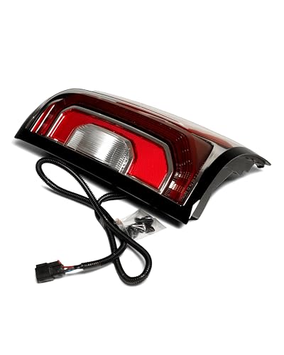 Image of LED Tail Lights Compatible with 2016 2017 2018 GMC Sierra 1500 /GMC Sierra 1500 Denali Taillights w /Bulbs and Harnesses Taillamps Right Passenger Side, OEM:GM2801295 84365931