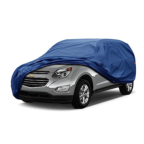 Image of Kaugung Heavy Duty SUV Cover Custom Fit for Chevrolet Equinox (2005-2025),SUV Car Cover Waterproof All Weather with Anti-Theft Lock,Sun, Rain, Dust & Snow Protection.(USA Warehouse,Within 3-7 Days)