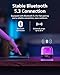 Philips S1108 Portable Bluetooth Speaker, 3W RMS, 9H Playtime, TWS Stereo Pairing, LED Light Effects, USB-C Charging – Compact Wireless Speaker for Home, Outdoor, Travel