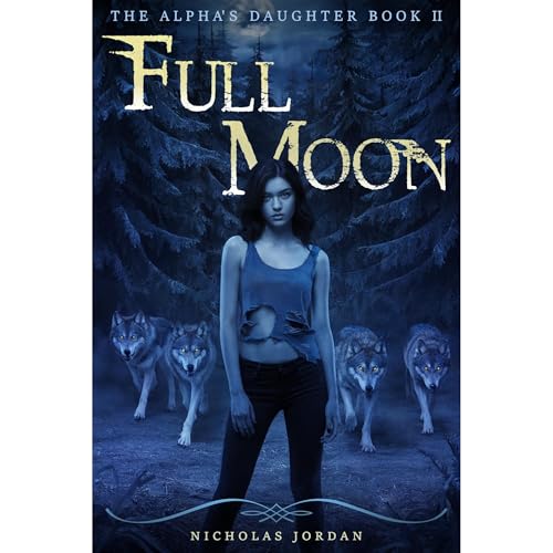 Full Moon Audiolibro Por Nicholas Jordan arte de portada