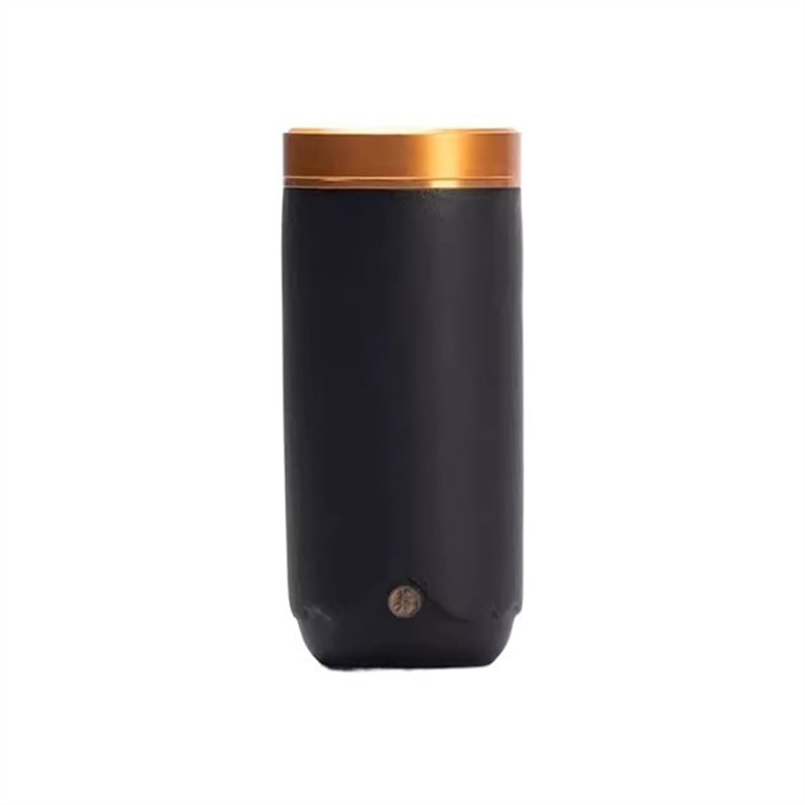 Hhaoran-9868 Ceramic Tea Canister Household Sealed Empty Canister Tea Warehouse Chinese Vintage for Coffee, Sugar, Nuts Food Canisters for Kitchen(Black)