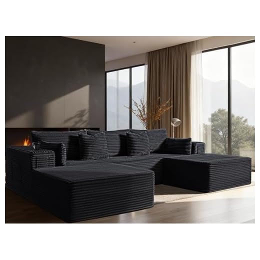 VYUXWO 108" Cloud Sectional Couch