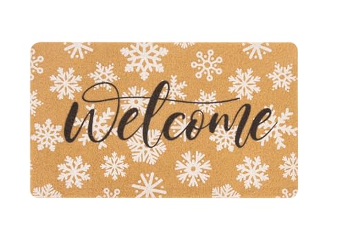 Utaly Christmas Welcome Front Door Mat Winter...