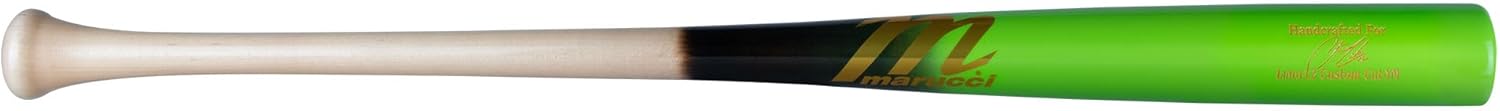 MARUCCI LINDY12 Youth PRO Exclusive Tar Fade/Lime Green Youth Maple Wood BAT 30"