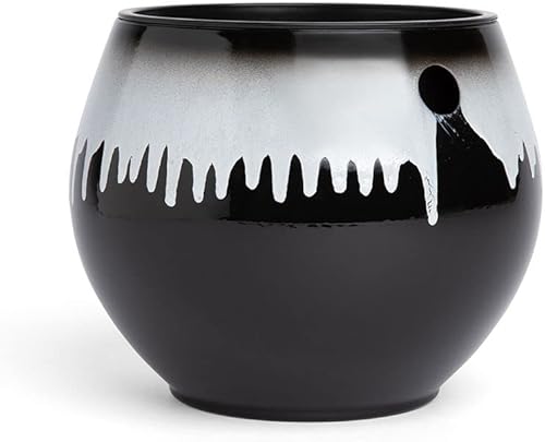 rePotme Maceta de riego automático de 6 pulgadas para plantas de interior, violetas africanas, suculentas, colección Aqua Core (Midnight Sky)